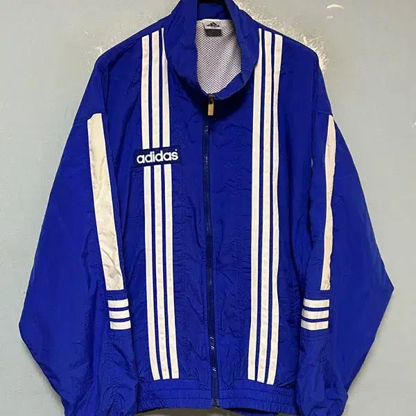 [BUNJANG] Adidas X Descente 90s Windbreaker Jacket / 아디다스X데상트 90s 남자 바람막이 춘추 올드스쿨 일본 XL 105