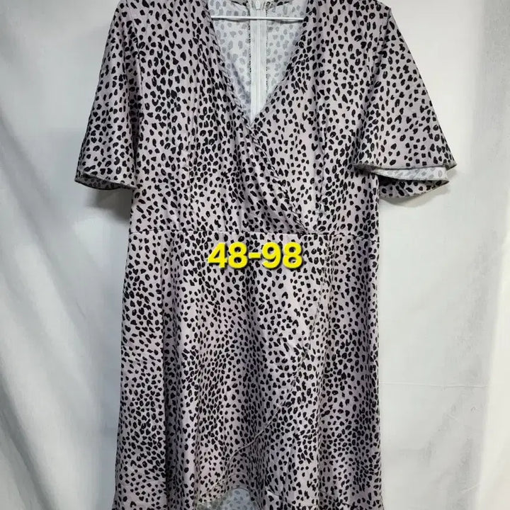 [BUNJANG] Vintage Leopard Print Dress / 호피 원피스 48-98