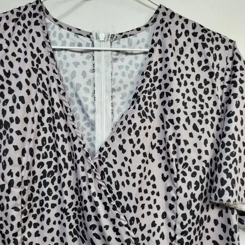 [BUNJANG] Vintage Leopard Print Dress / 호피 원피스 48-98