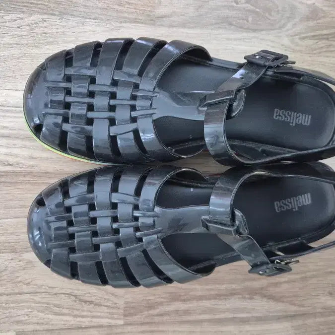 [BUNJANG] Melissa Platform Sandals / 멜리사 플랫폼 블랙 235