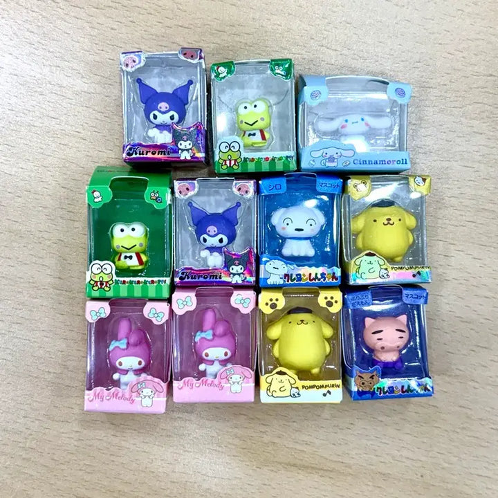 [BUNJANG] Sanrio Rice Grain Figure Bundle Set / sanrio 산리오 쌀알 피규어 미니어쳐처 일괄 처분 새상품