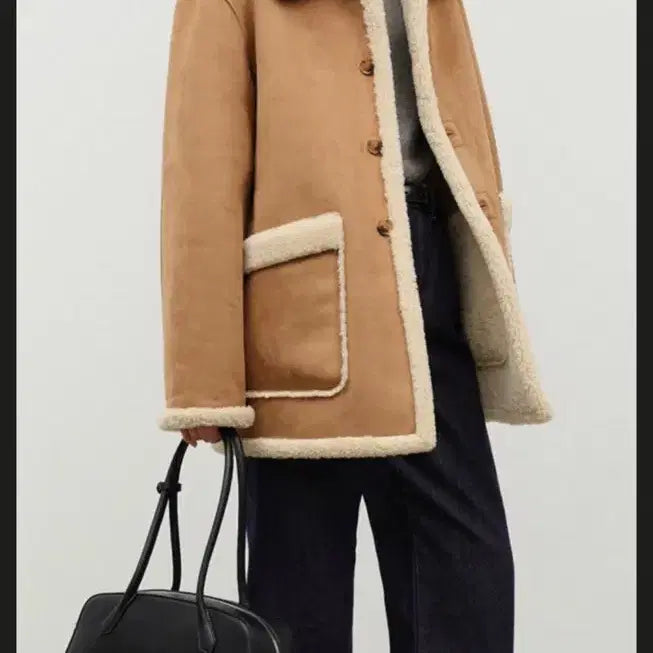 [BUNJANG] Dunst Unisex Reversible Shearling Jacket / 던스트 유니섹스 리버서블 시어링 자켓(무스탕)