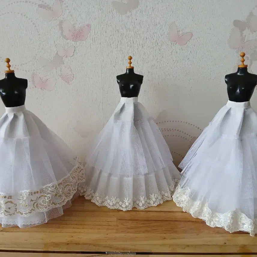 [BUNJANG] Doll Sequin Lace Dress / 인형옷(스팽클 레이스) 30cm 미미인형 사이즈