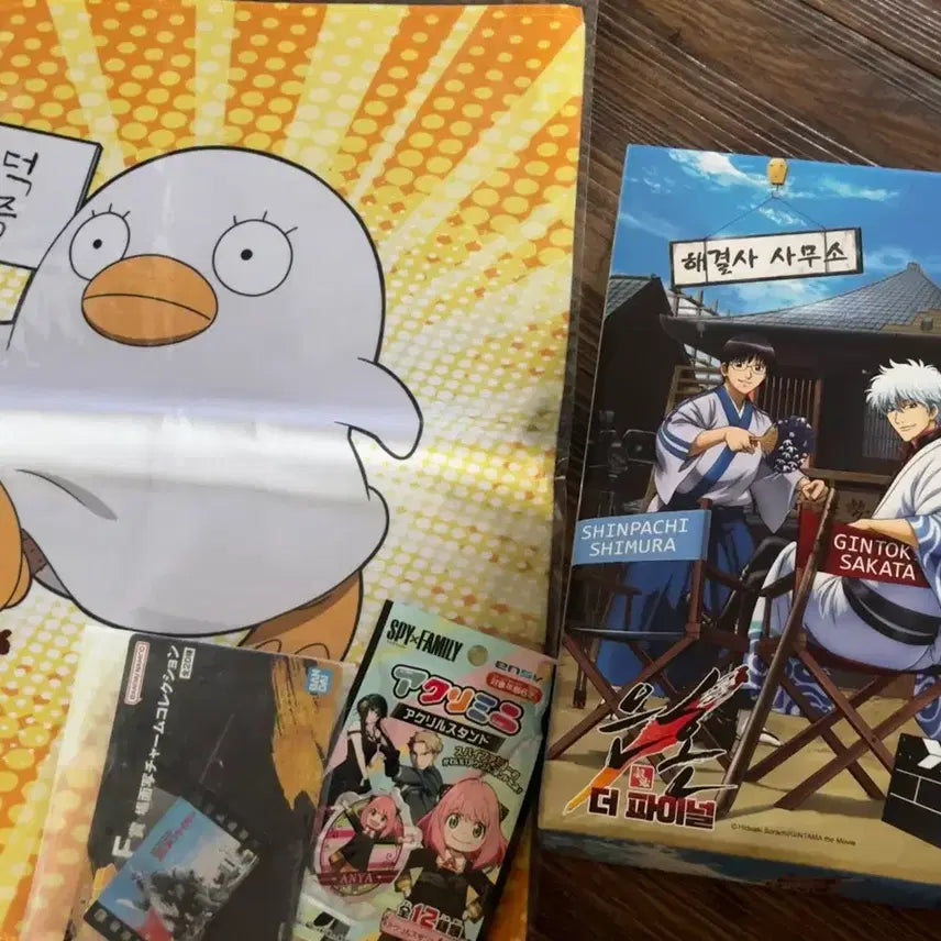 [BUNJANG] Gintama + Spy x Family Anime Goods Bundle Set / 은혼 퍼즐 더 파이널 굿즈 모음 + 스파이패밀리 아크릴