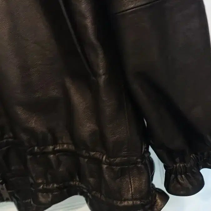 [BUNJANG] Robo Sheep Leather Jacket / 로보 (새)양가죽66~날씬88 반가슴70 길이앞65 뒤74