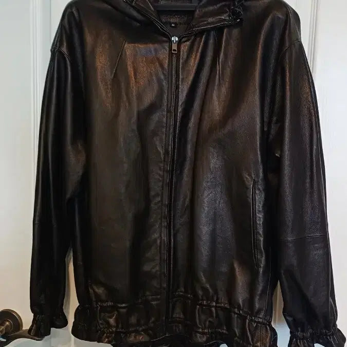 [BUNJANG] Robo Sheep Leather Jacket / 로보 (새)양가죽66~날씬88 반가슴70 길이앞65 뒤74