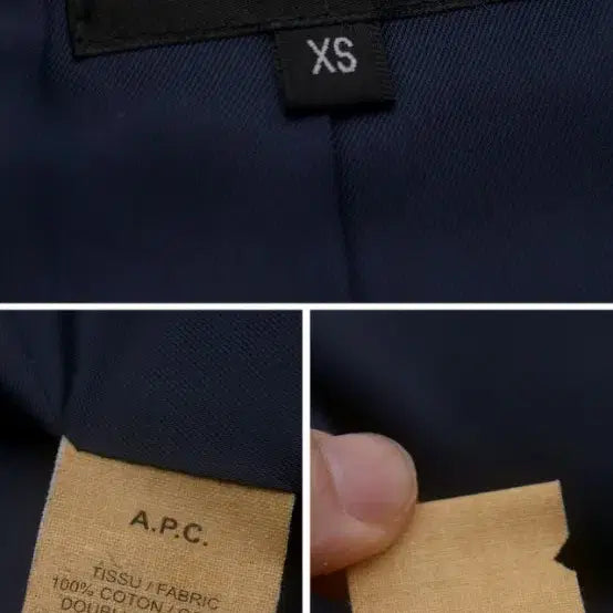 [BUNJANG] A.P.C Hooded Cotton French Coat Jacket / 아페쎄 (A.P.C) 후디드 코튼 프렌치 코트자켓 (XS / 85-90)