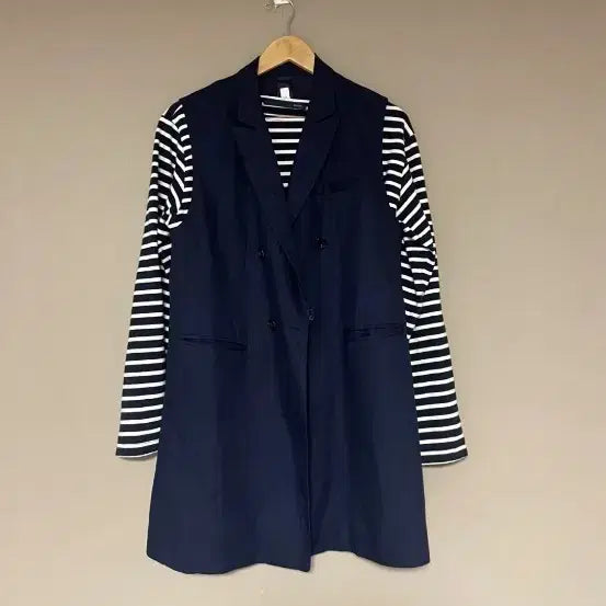 [BUNJANG] Esselia Linen Long Jacket / 에쎌리아 정장 마 린넨 롱자켓 ( 힙가림)