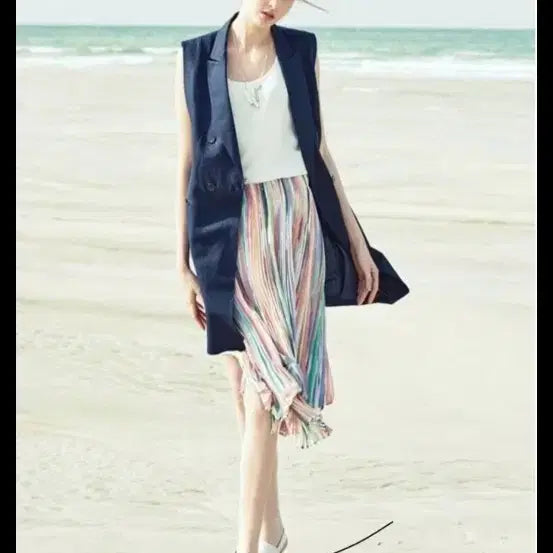 [BUNJANG] Esselia Linen Long Jacket / 에쎌리아 정장 마 린넨 롱자켓 ( 힙가림)