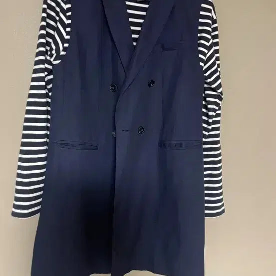[BUNJANG] Esselia Linen Long Jacket / 에쎌리아 정장 마 린넨 롱자켓 ( 힙가림)