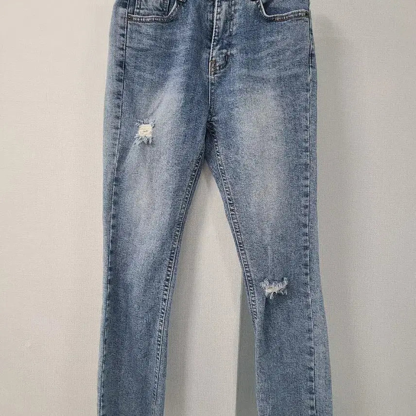 [BUNJANG] WORKSHOP Damage Washed Denim Jeans S / WORKSHOP 데미지 워싱 데님 청바지 S
