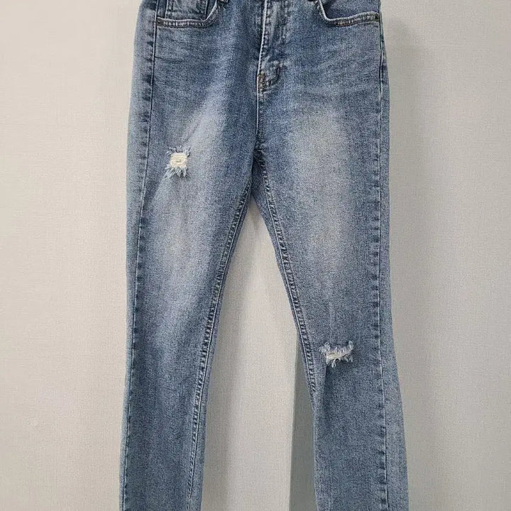 [BUNJANG] WORKSHOP Damage Washed Denim Jeans S / WORKSHOP 데미지 워싱 데님 청바지 S