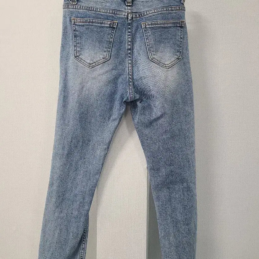[BUNJANG] WORKSHOP Damage Washed Denim Jeans S / WORKSHOP 데미지 워싱 데님 청바지 S