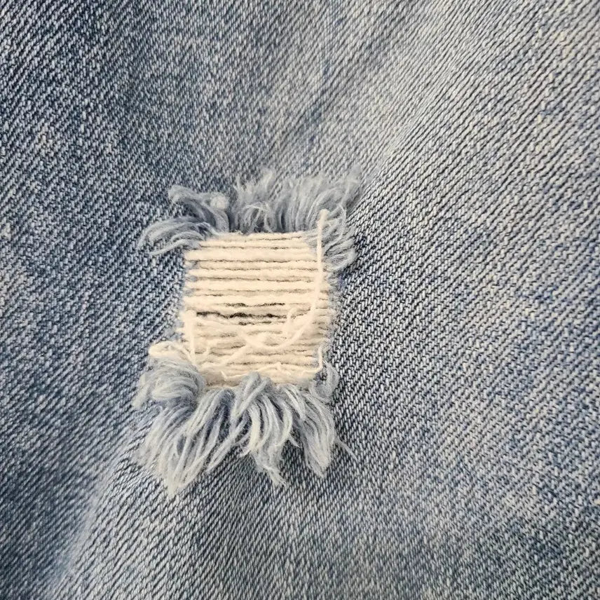[BUNJANG] WORKSHOP Damage Washed Denim Jeans S / WORKSHOP 데미지 워싱 데님 청바지 S