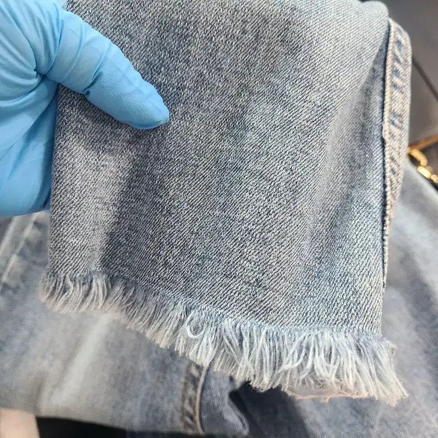 [BUNJANG] WORKSHOP Damage Washed Denim Jeans S / WORKSHOP 데미지 워싱 데님 청바지 S