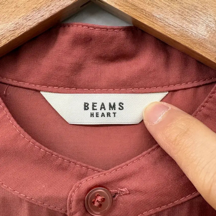[BUNJANG] BEAMS China Collar Shirt XXL / BEAMS 차이나 카라 셔츠 공용 XXL