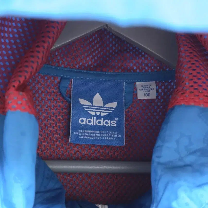 [BUNJANG] Adidas Paisley Packable Hooded Windbreaker Jacket - Men&