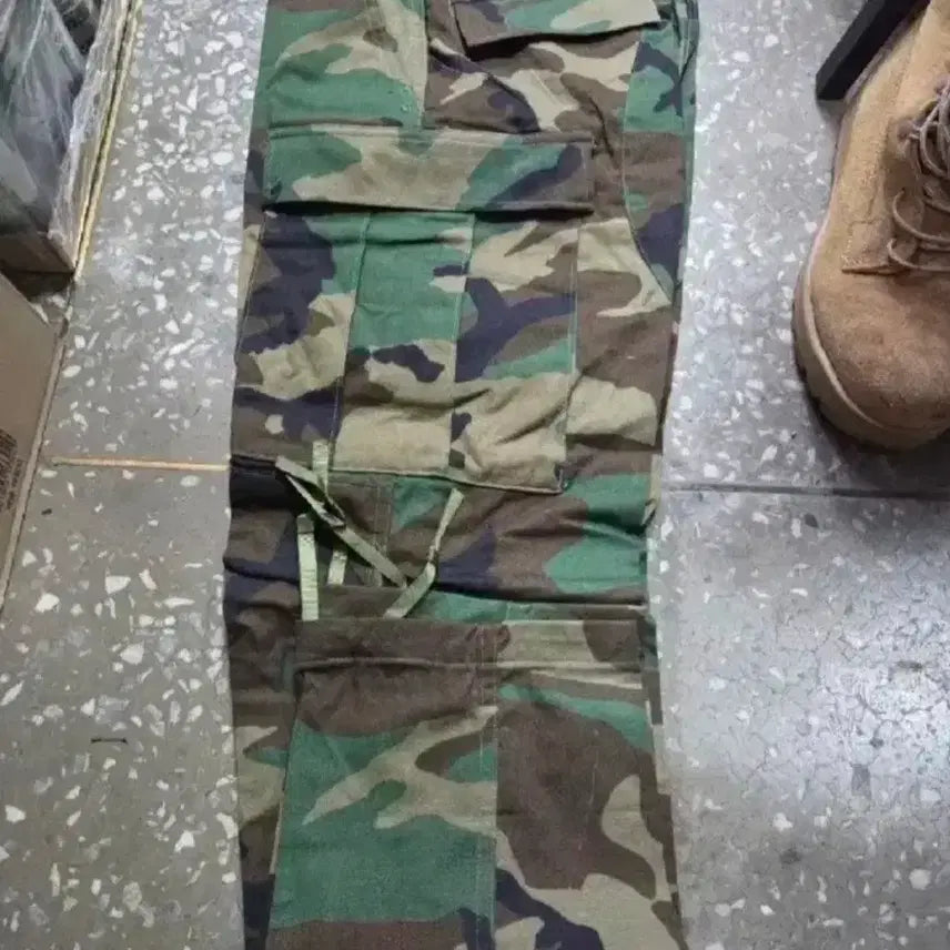 [BUNJANG] Military Woodland Camouflage Pants / 밀리터리 미.우드랜드 바지 이벤트