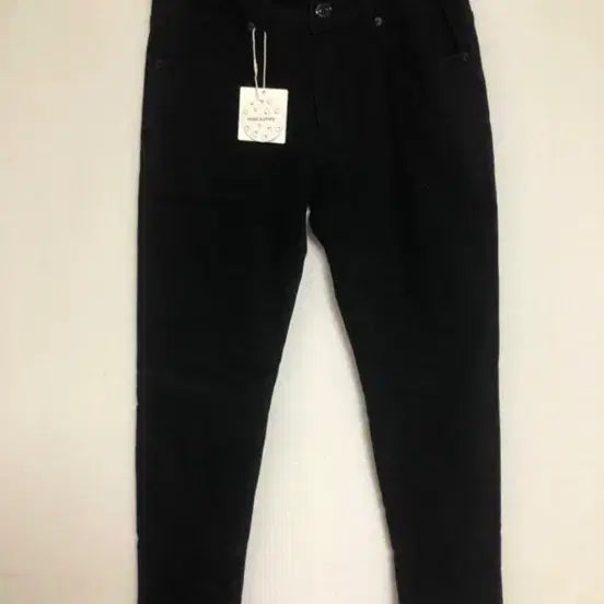 [BUNJANG] Unisex Fleece Lined Black Straight Leg Winter Pants L / (새상품)남녀공용 기모 블랙 클래식 스판 일자 겨울바지  L