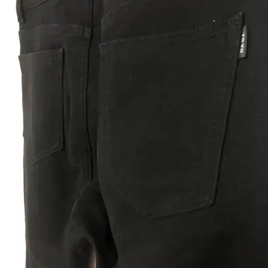 [BUNJANG] Unisex Fleece Lined Black Straight Leg Winter Pants L / (새상품)남녀공용 기모 블랙 클래식 스판 일자 겨울바지  L