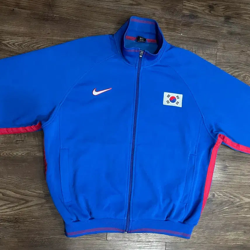 [BUNJANG] Nike 90s South Korea National Team Jersey / 90s 나이키 대장 국가대표 국대 져지 블루