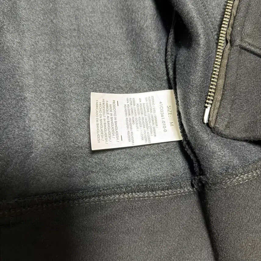 [BUNJANG] Calvin Klein Black Zip-Up Jacket (M) / 캘빈클라인 블랙 집업 자켓 M 새상품