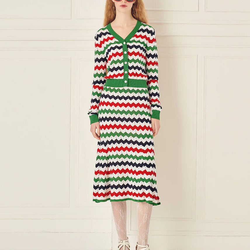 [BUNJANG] Bora Aksu 24 New Multi-Color Cardigan / 24 보라악수 신상 멀티컬러 가디건 38