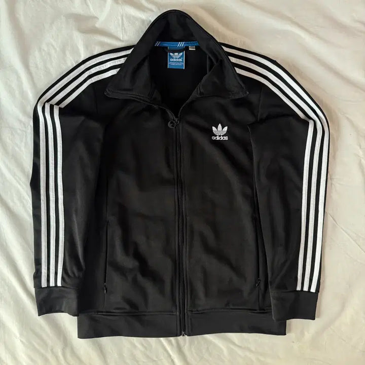 [BUNJANG] Adidas Track Top Black Jersey XL / 아디다스 트랙탑 블랙 져지 XL