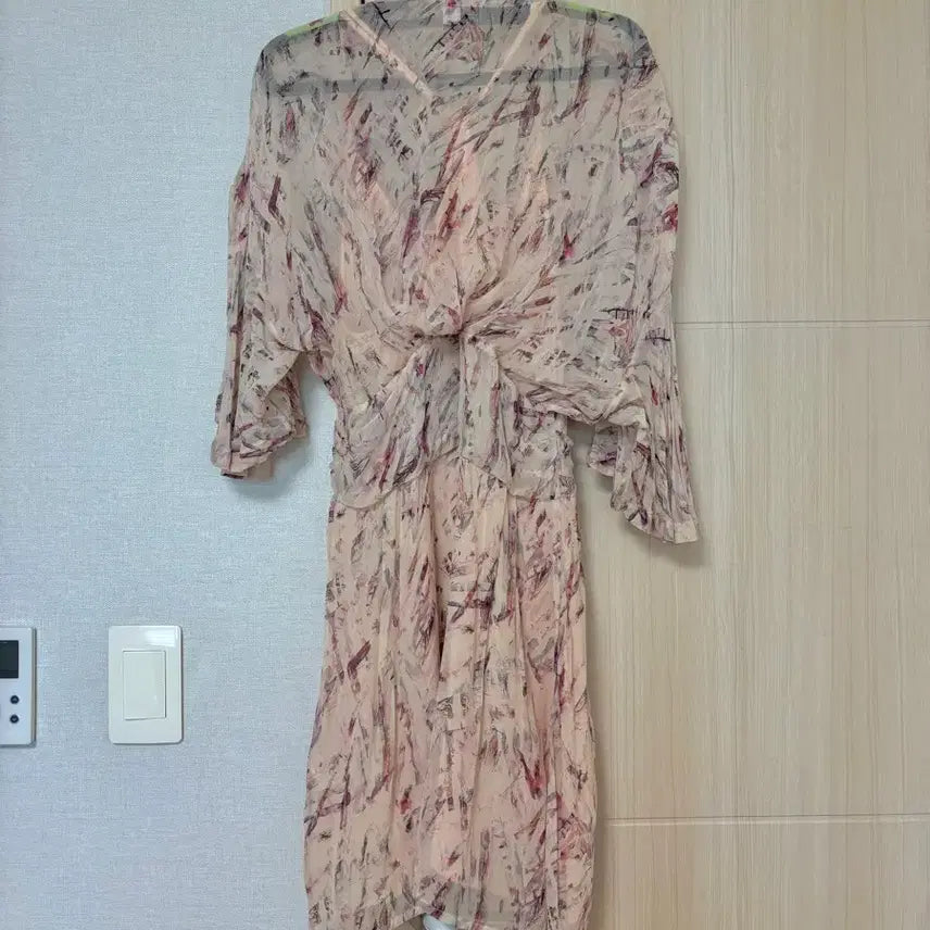 [BUNJANG] IRO Chiffon Pink Dress / IRO 이로 원피스 쉬폰 핑크 36