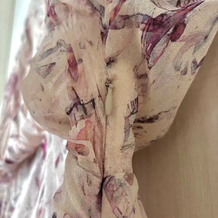 [BUNJANG] IRO Chiffon Pink Dress / IRO 이로 원피스 쉬폰 핑크 36