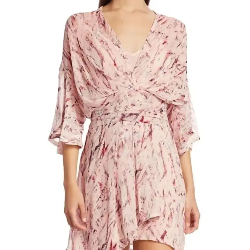 [BUNJANG] IRO Chiffon Pink Dress / IRO 이로 원피스 쉬폰 핑크 36