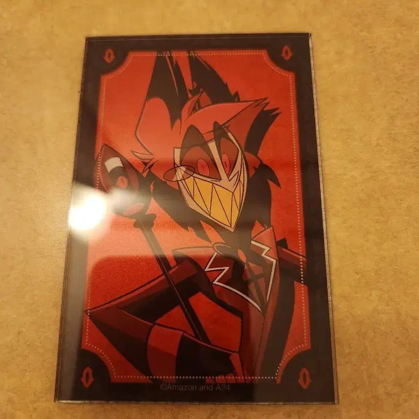 [BUNJANG] Hazbin Hotel Alastor Acrylic Card / 해즈빈호텔 스마일베이스카페 아크릴카드 알래스터