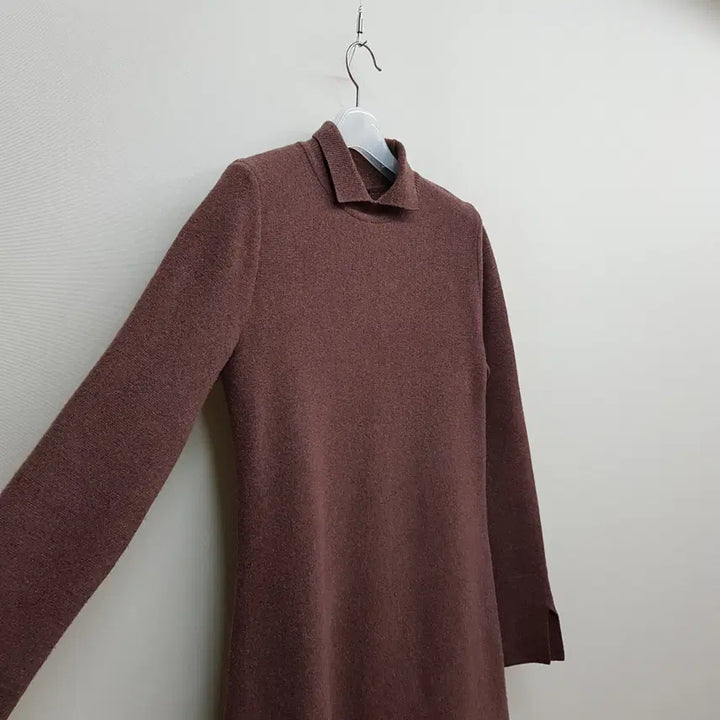 [BUNJANG] Hanseom Lanvin Cashmere Blend Knit Long Dress / 한섬 랑방 캐시미어 블렌드 니트 롱 원피스 F사이즈