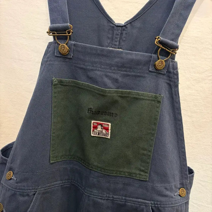 [BUNJANG] Supreme Ben Davis Overalls Jumpsuit / 슈프림 벤 데이비스 오버롤 점프수트 멜빵