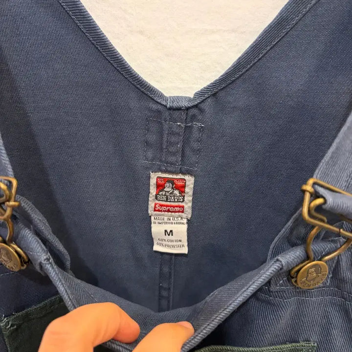 [BUNJANG] Supreme Ben Davis Overalls Jumpsuit / 슈프림 벤 데이비스 오버롤 점프수트 멜빵