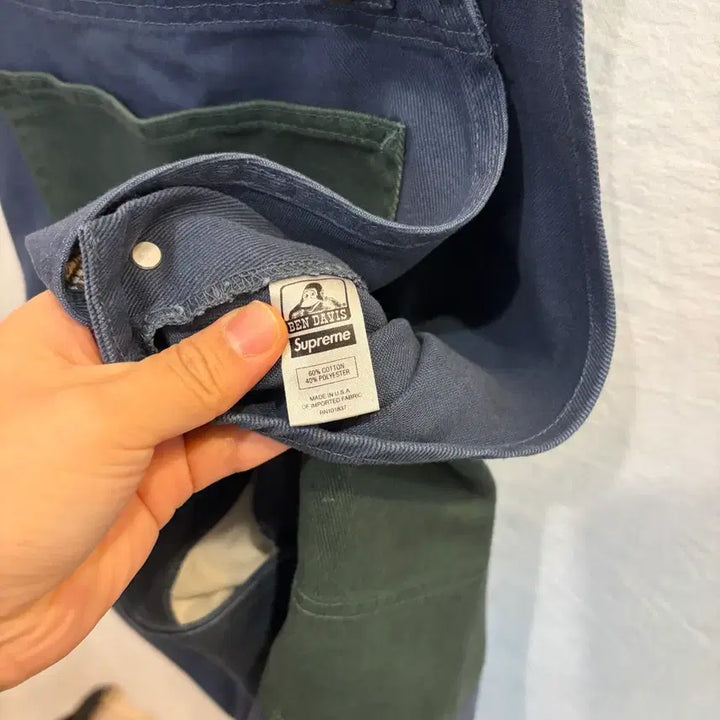 [BUNJANG] Supreme Ben Davis Overalls Jumpsuit / 슈프림 벤 데이비스 오버롤 점프수트 멜빵
