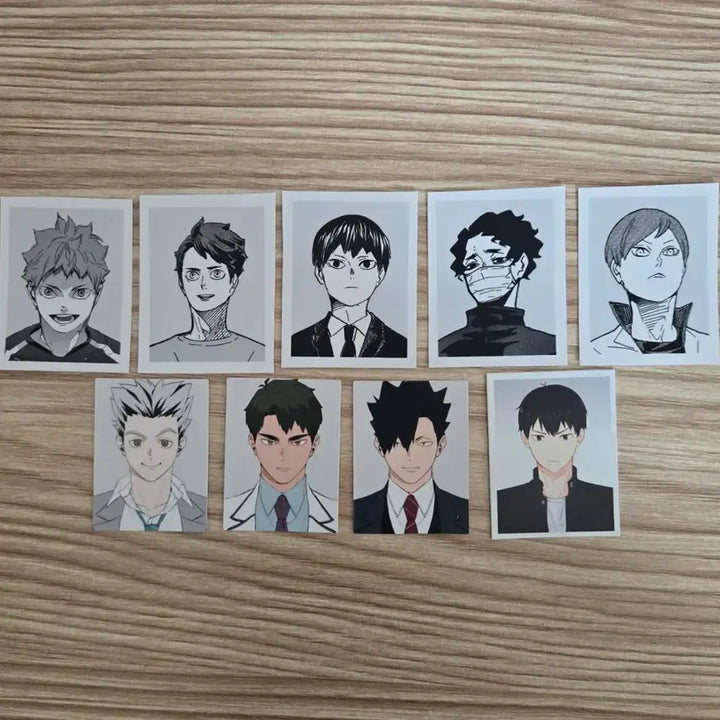[BUNJANG] Haikyu Character 증명사진 증사 Bundle Set / 하이큐 캐릭터 증명사진 증사