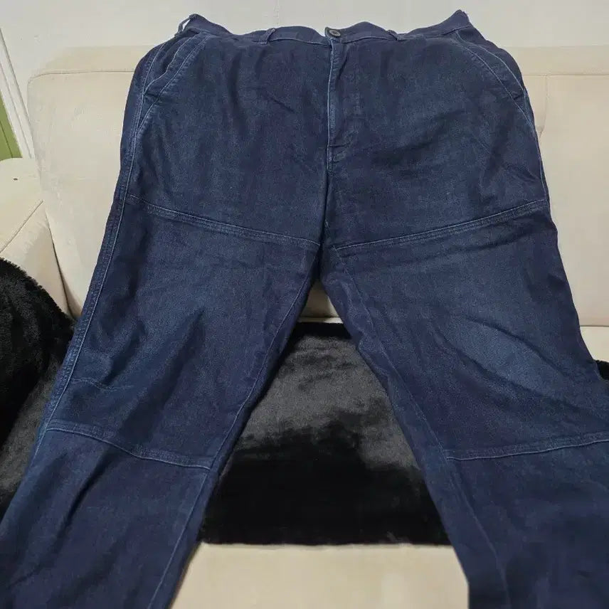 [BUNJANG] Uniqlo Navy Denim Jogger Pants / 유니클로네이비 데님 조거 팬츠