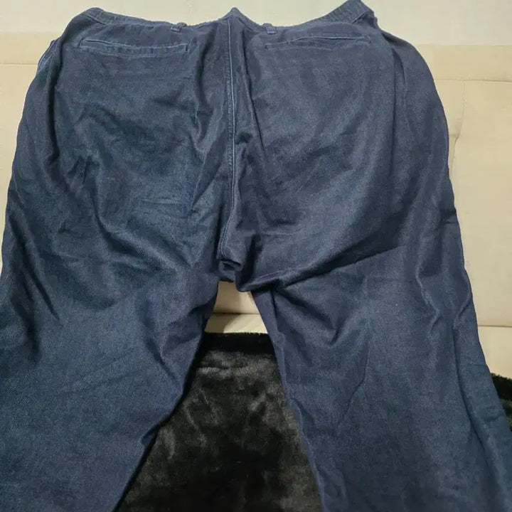 [BUNJANG] Uniqlo Navy Denim Jogger Pants / 유니클로네이비 데님 조거 팬츠