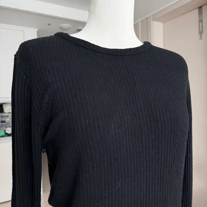 [BUNJANG] Brandy Melville Black Long Sleeve Mini Dress / 브랜디 맬빌 블랙 롱 슬리브 미니 원피스