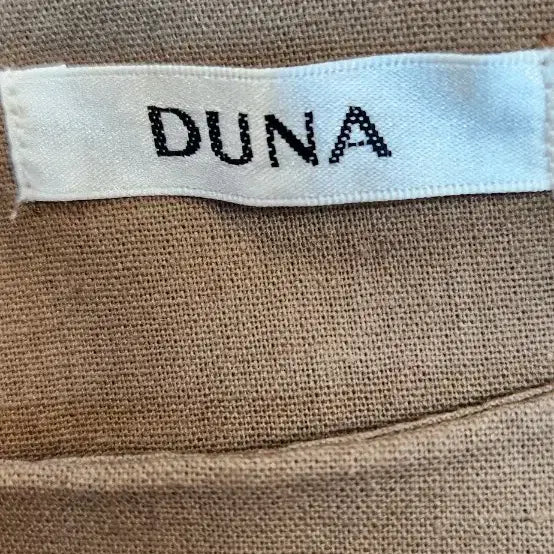 [BUNJANG] DUNA Cotton Linen Blend Maxi Long Dress (55-66) / DUNA 면마혼방 맥시 롱원피스(55~66)