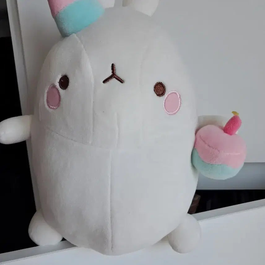 [BUNJANG] Molang Bunny Plush Doll / 몰랑이 토끼 인형