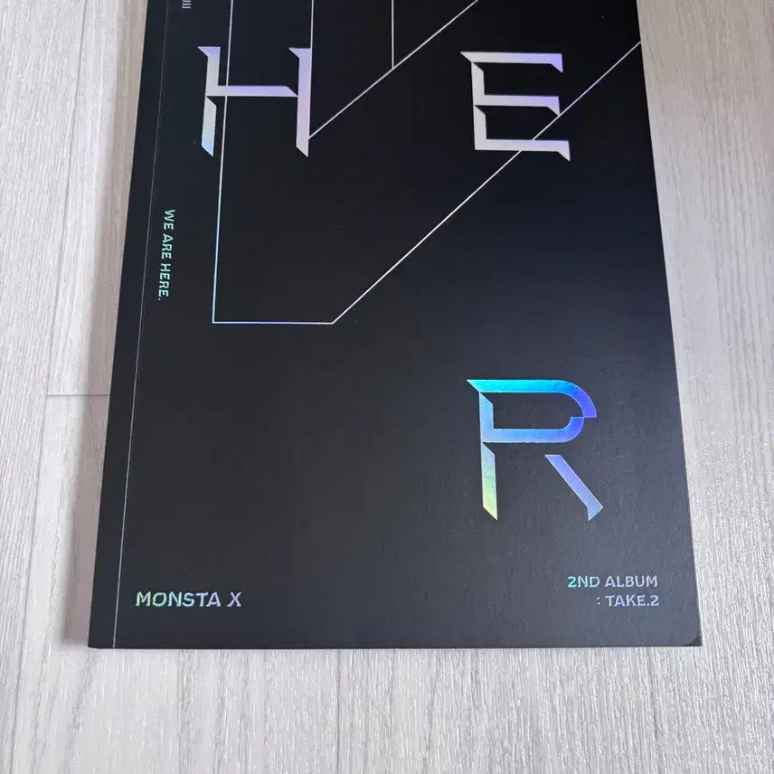 [BUNJANG] Monsta X Take 2 WE ARE HERE Signed Album / 몬스타엑스 사인앨범 2집 Take 2 WE ARE HERE
