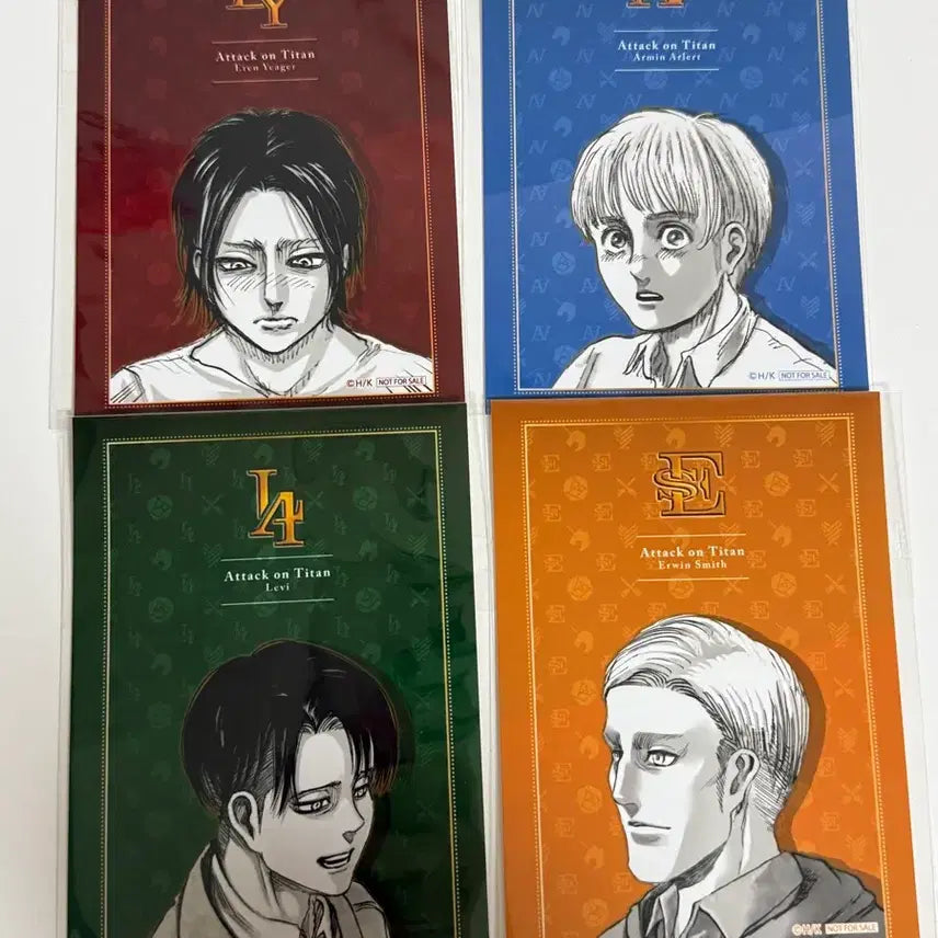 [BUNJANG] Attack on Titan White Day Postcard / 진격의 거인 진격거 화이트데이 특전 엽서