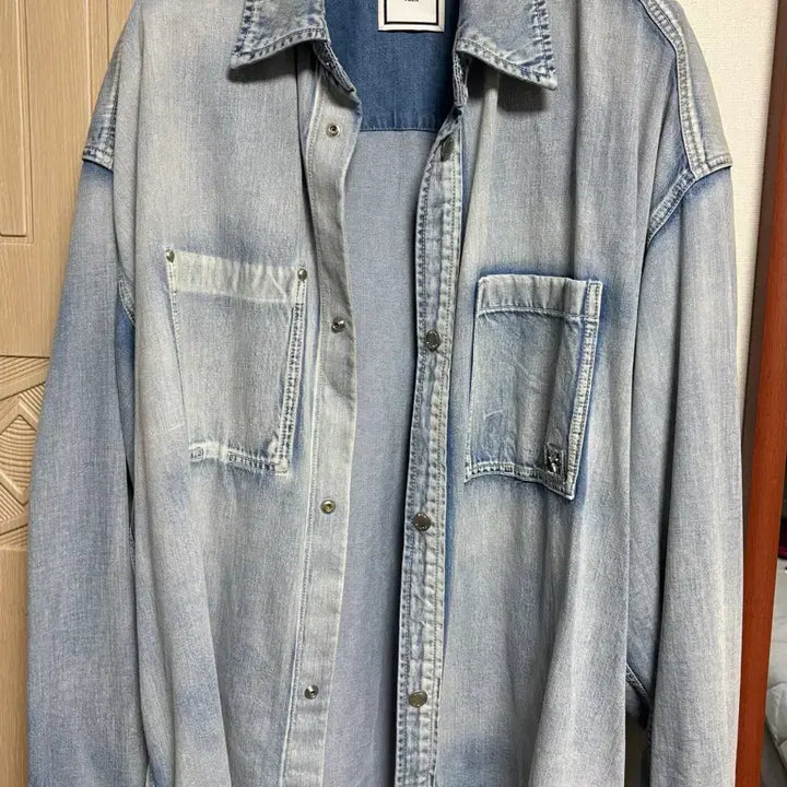 [BUNJANG] Wooyoungmi 25SS Denim Shirt / 우영미 25SS 데님 셔츠