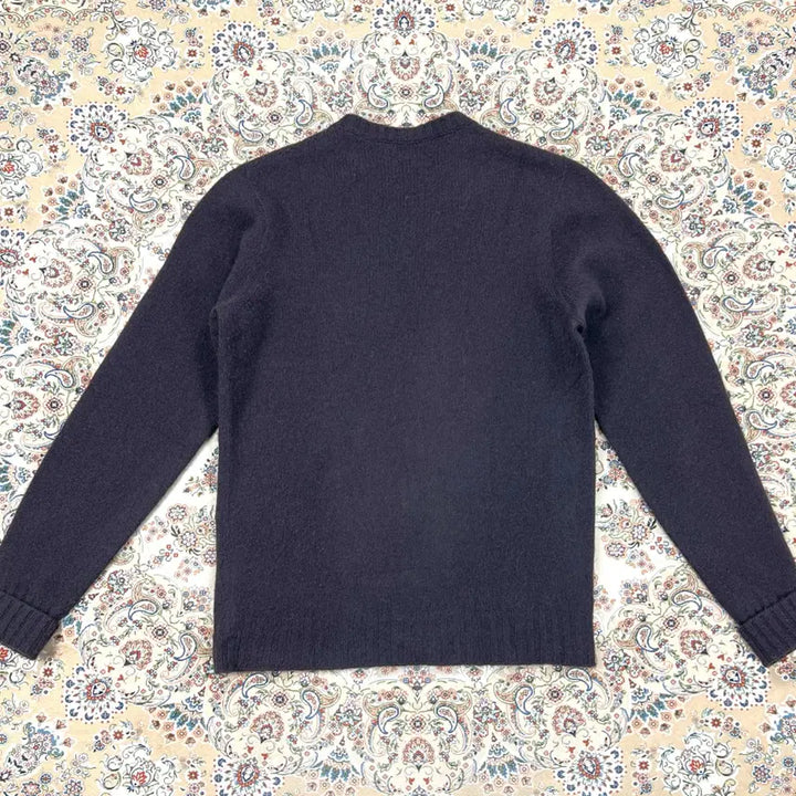 [BUNJANG] Drumohr Luxury Label Cashmere Knit Sweater / [A등급 46-48] 드루모어 럭셔리라벨 다크브라운 캐시미어 니트스웨터