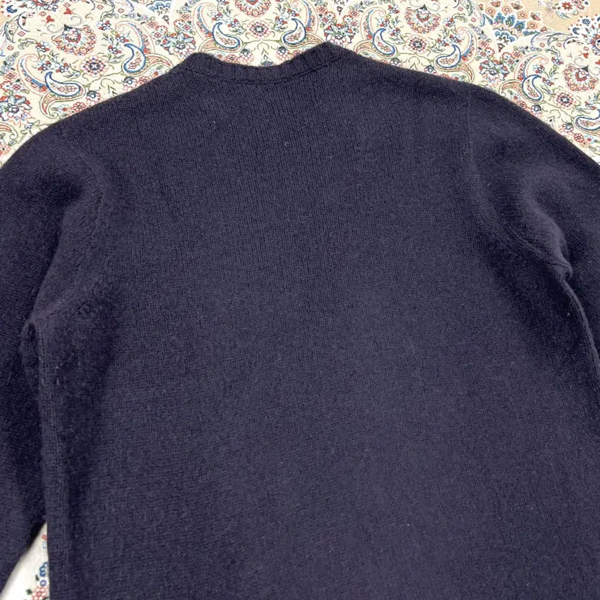 [BUNJANG] Drumohr Luxury Label Cashmere Knit Sweater / [A등급 46-48] 드루모어 럭셔리라벨 다크브라운 캐시미어 니트스웨터