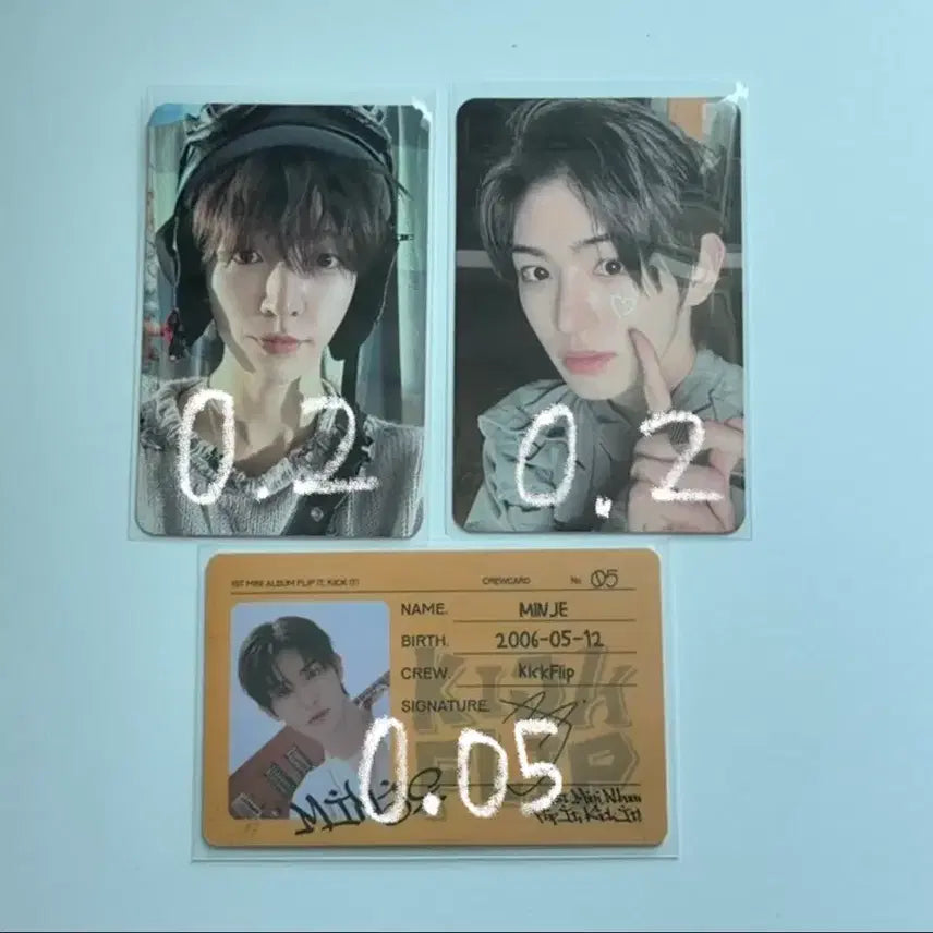 [BUNJANG] Kickflip Kyehoon Photocard Set / 킥플립 kickflip 포카 포토카드 공방 계훈 동화 민제 동현 케이주