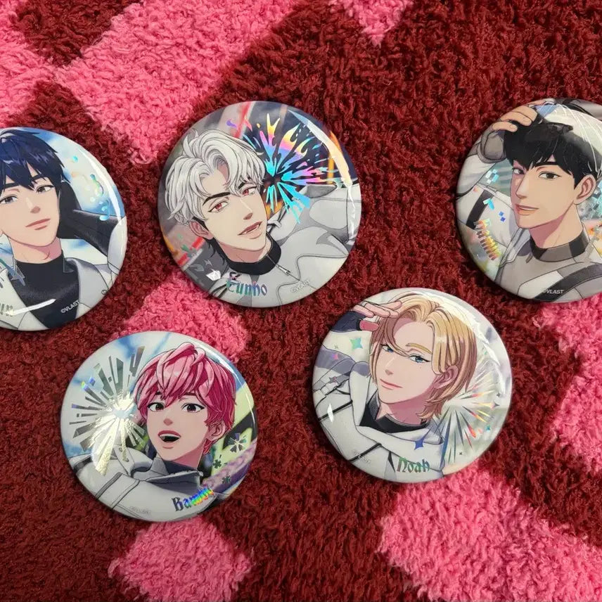 [BUNJANG] PLAVE Dash Can Badge Back Version / 플레이브 대쉬 캔뱃지 백버전 드볼