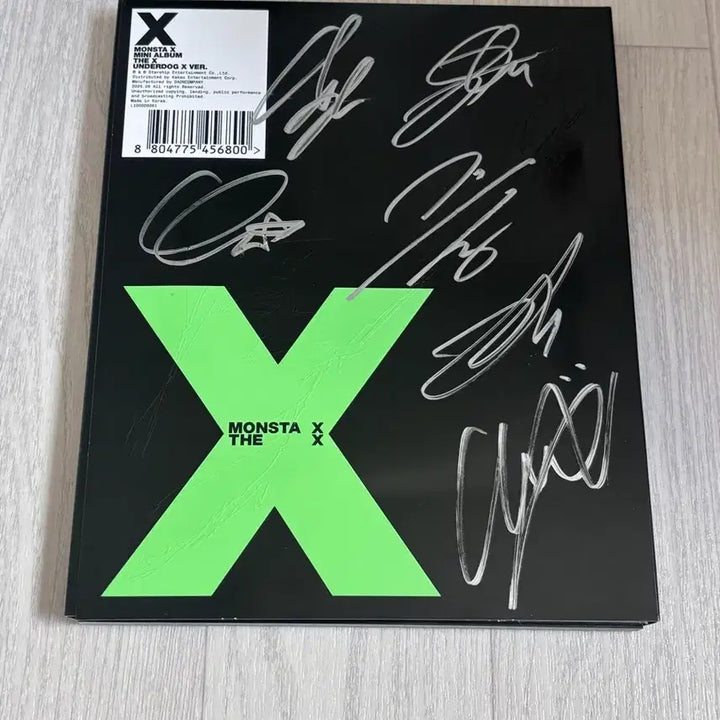 [SOLD OUT] 몬스타엑스 싸인앨범 MONSTA X MINI ALBUM THE X